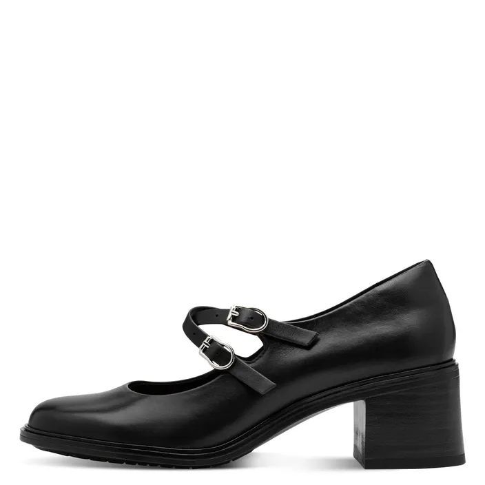 Tamaris Mary Jane Ballerines Noir Cuir