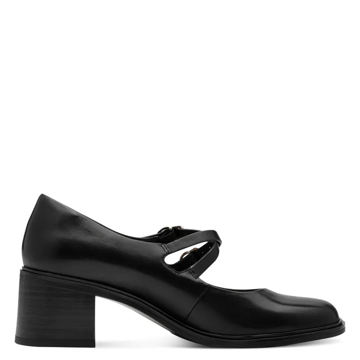 Tamaris Mary Jane Ballerines Noir Cuir
