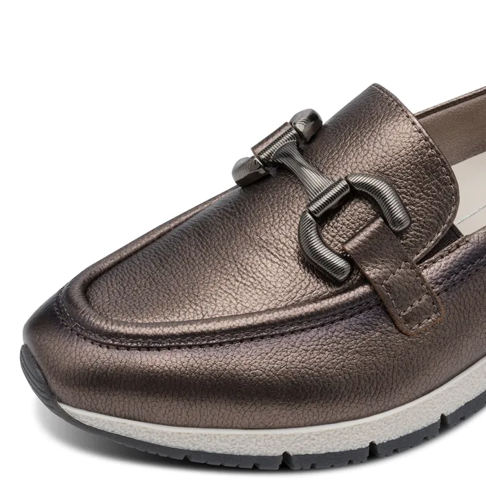 Tamaris PureRelax Mocassins Bronze Cuir
