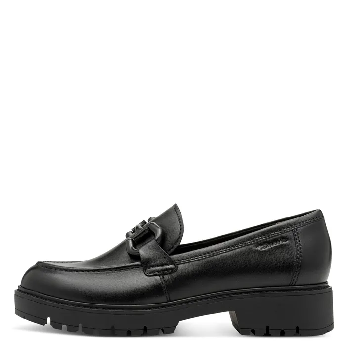 Tamaris Loafers Black Leather