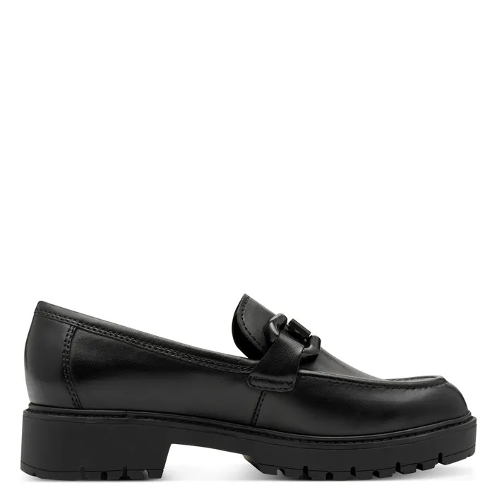 Tamaris Loafers Black Leather