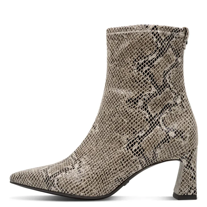 Tamaris Ankle Boots Beige Textile
