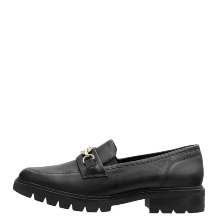 Ara Cambridge Loafers Black Leather