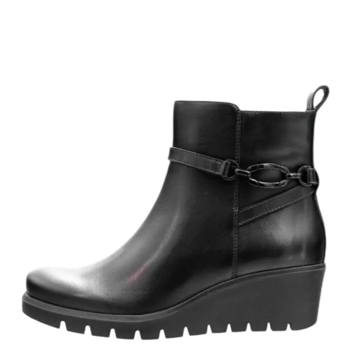Ara Como Stiefeletten Schwarz Leder