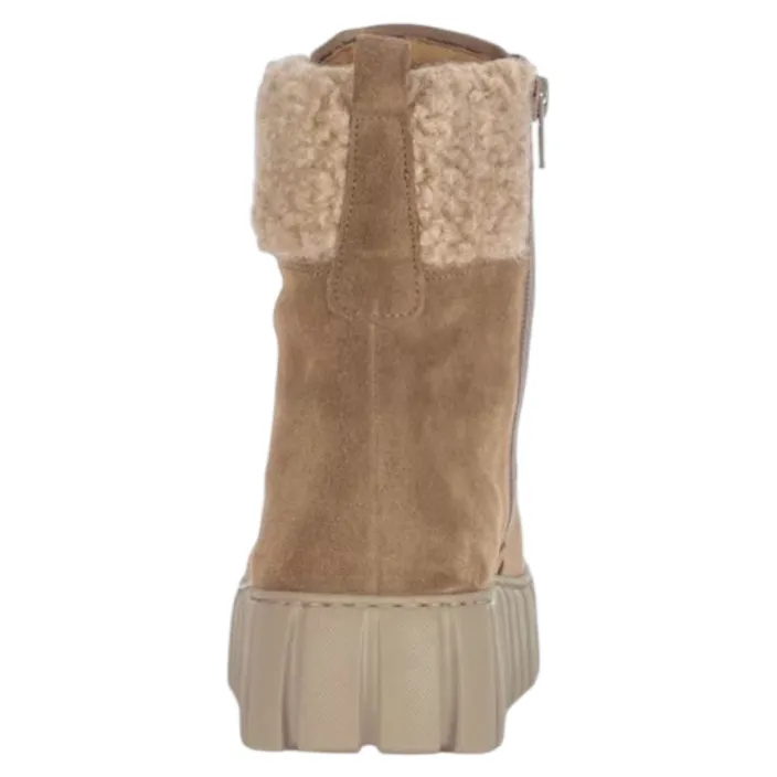 Gabor Comfort Bottines Camel Cuir