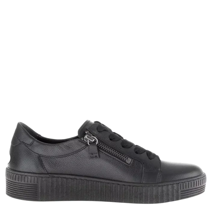 Gabor Comfort Sneakers Noir Cuir
