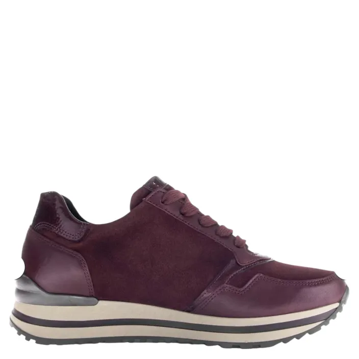 Gabor Comfort Sneakers Red Leather