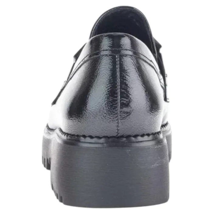 Gabor Comfort Mocassins Leer Zwart