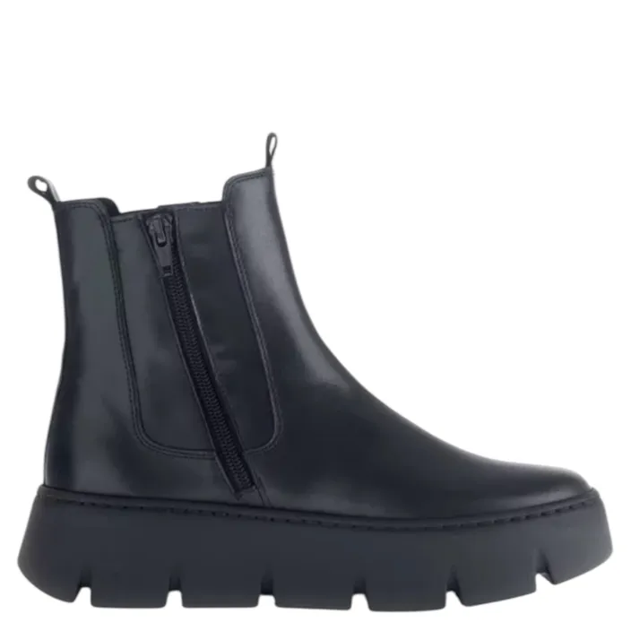 Gabor Comfort Bottines Noir Cuir