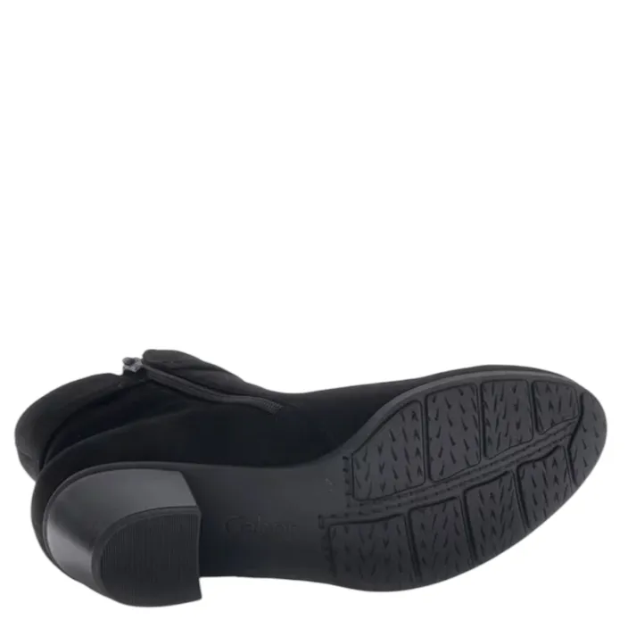 Gabor Comfort Bottines Cuir Noir