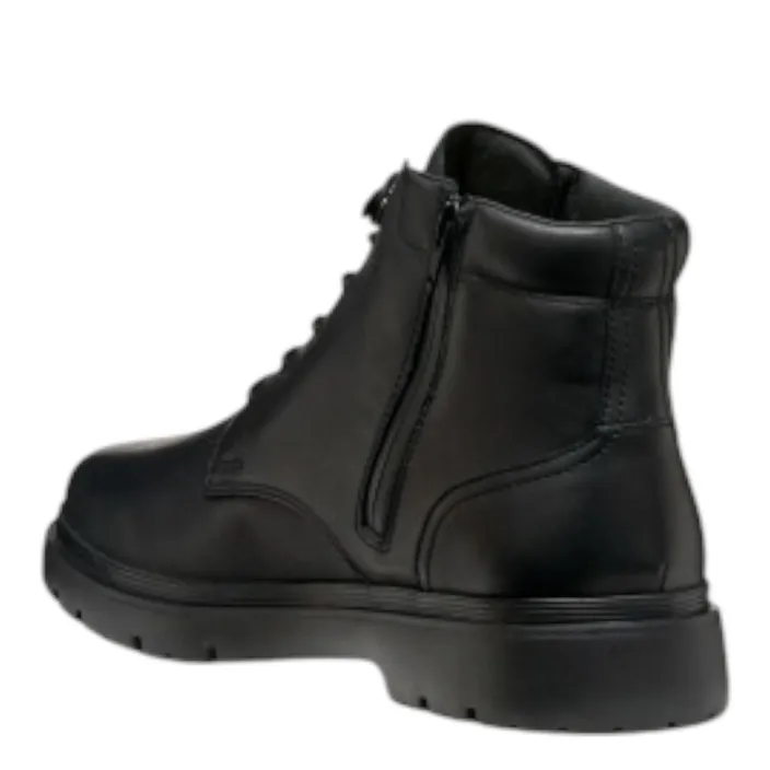 GEOX Spherica Bottines Noir Cuir
