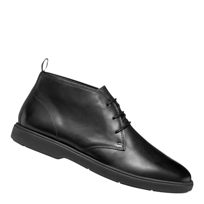 GEOX Respira Spherica Bottines Noir Cuir