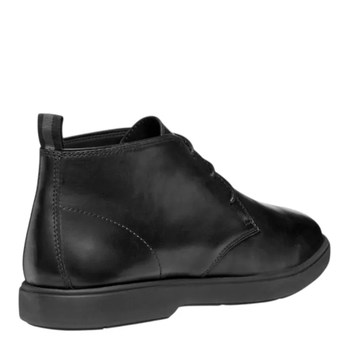 GEOX Respira Spherica Bottines Noir Cuir