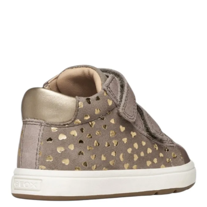 GEOX Respira Biglia Sneakers Beige Leather