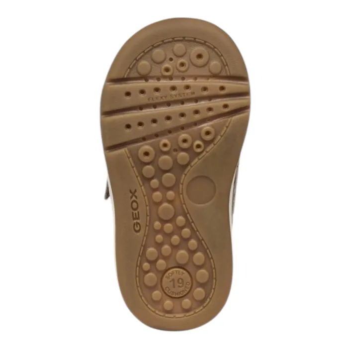 GEOX Respira Biglia Sneakers Beige Leather