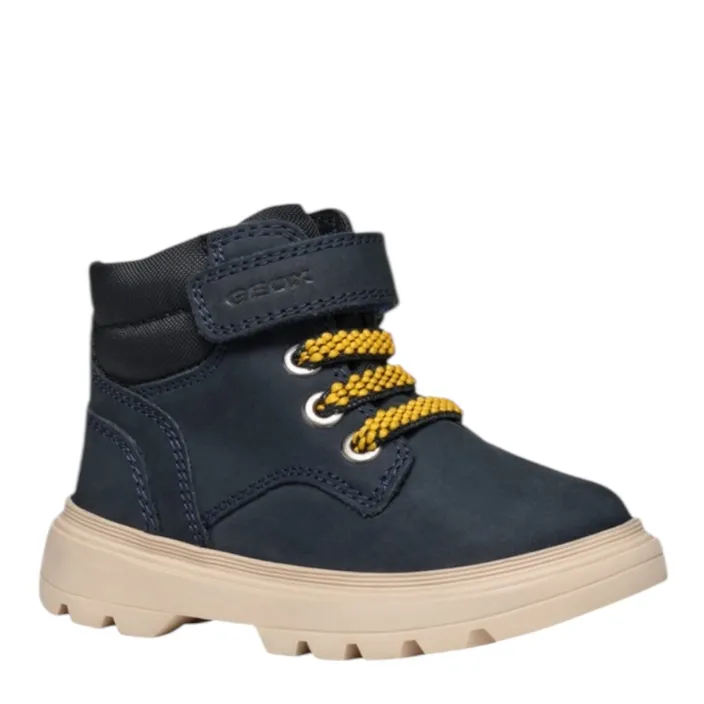 GEOX Respira Kiddartah Sneakers Blau Leder