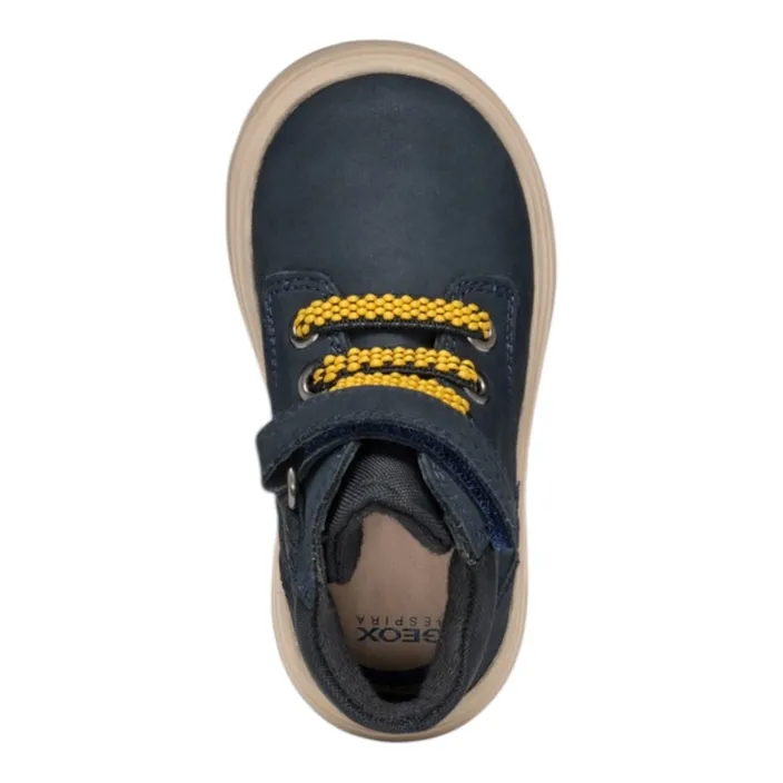 GEOX Respira Kiddartah Sneakers Blau Leder