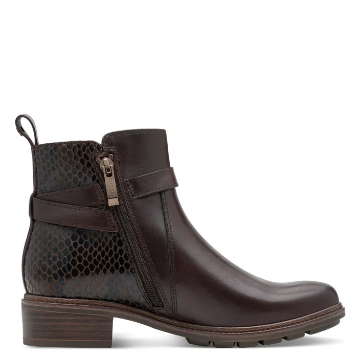 Tamaris Bottines Brun Cuir