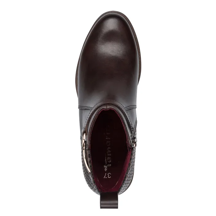 Tamaris Bottines Brun Cuir