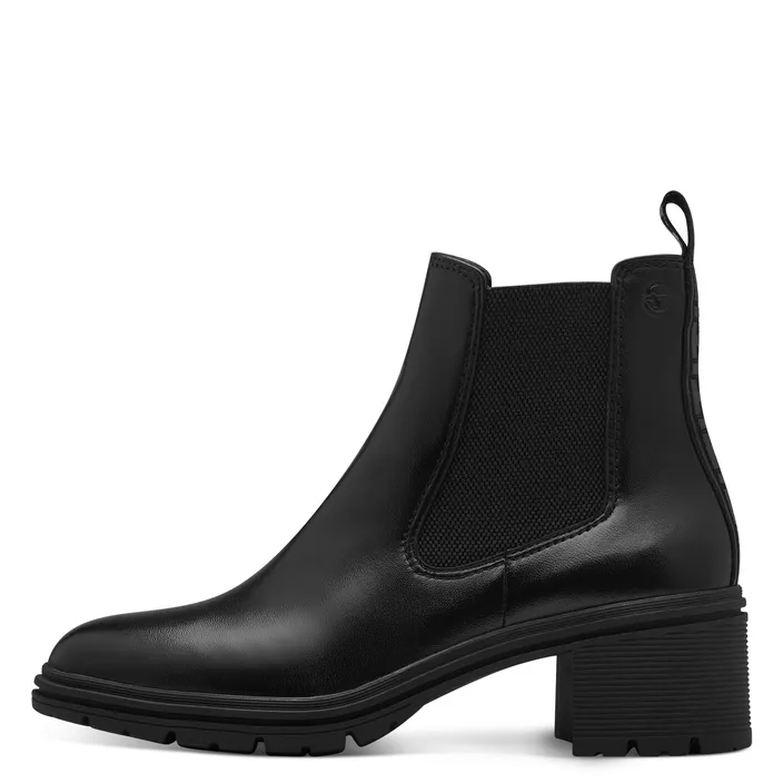 Tamaris Bottines Noir Cuir