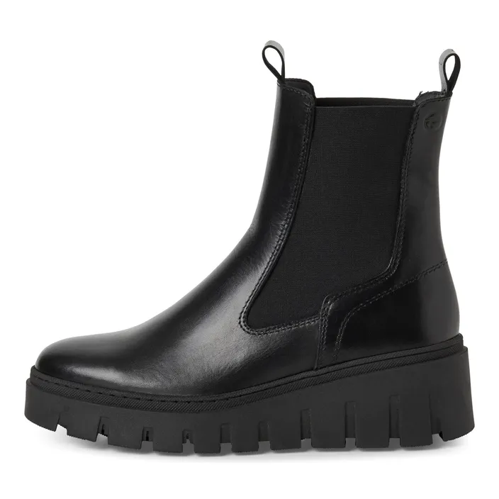 Tamaris Bottines Cuir Noir