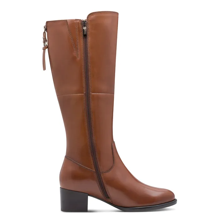 Tamaris Laarzen Cognac Leer
