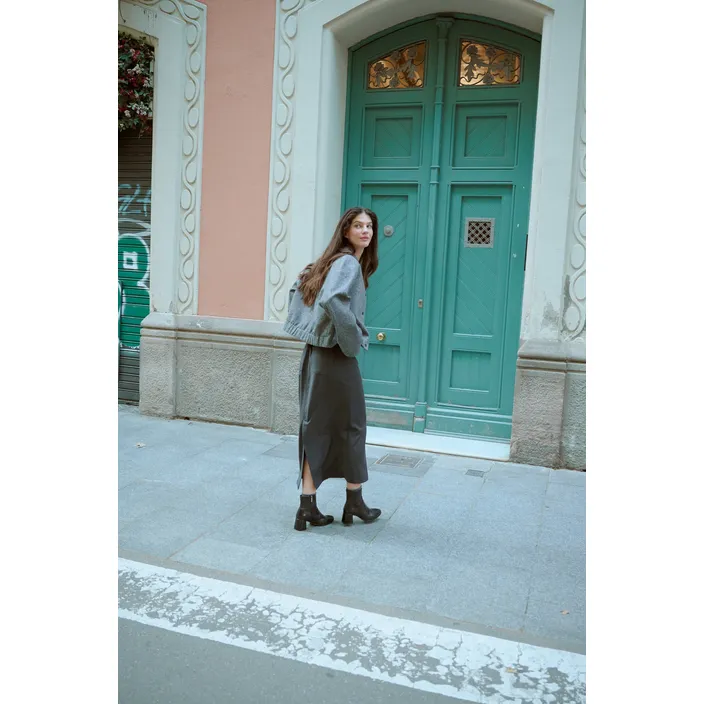 Regarde le Ciel Millie Bottines Noir Cuir