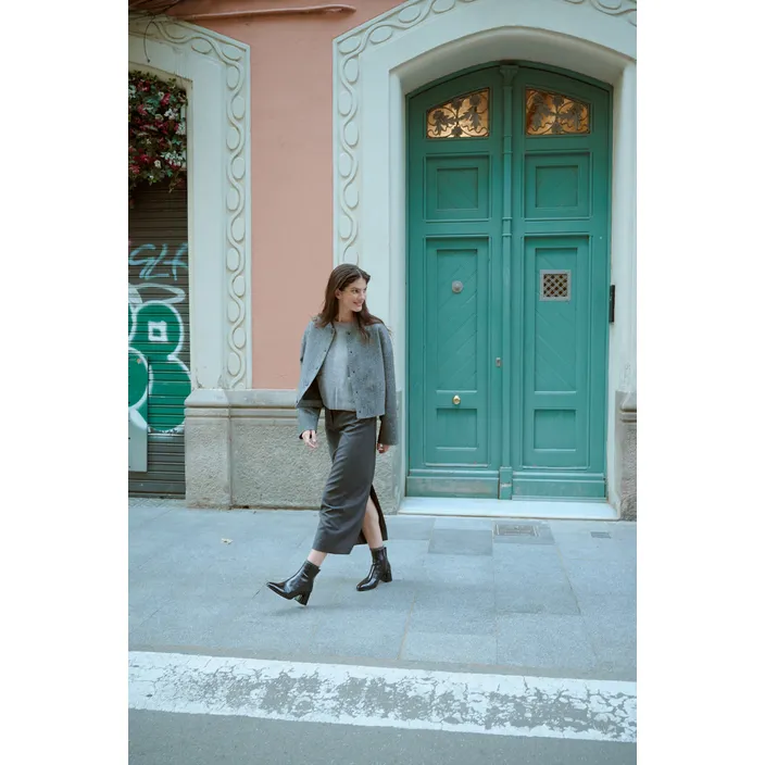 Regarde le Ciel Millie Bottines Noir Cuir