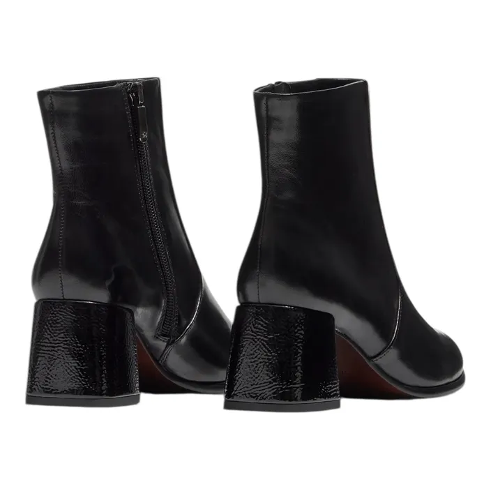 Regarde le Ciel Millie Bottines Noir Cuir