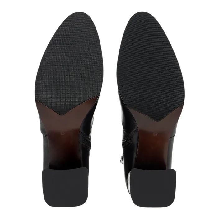 Regarde le Ciel Millie Bottines Noir Cuir