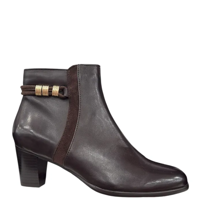 Regarde le Ciel Sonia Bottines Brun Cuir