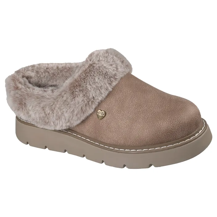 Skechers Keepsakes Lite-Cozy Blend Pantoufles Taupe