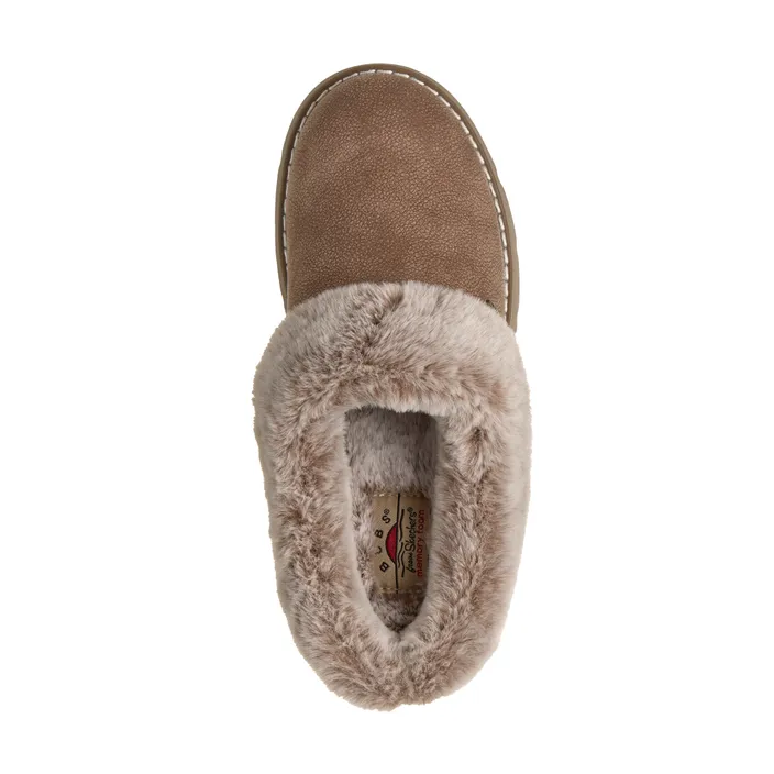 Skechers Keepsakes Lite-Cozy Blend Pantoufles Taupe