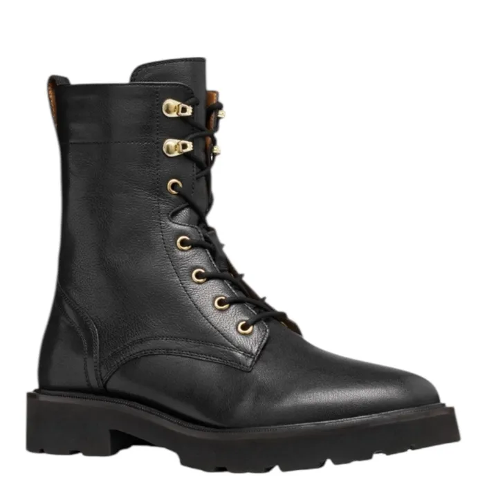 GEOX Respira Norize Bottines Noir Cuir