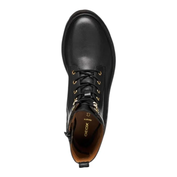 GEOX Respira Norize Bottines Noir Cuir