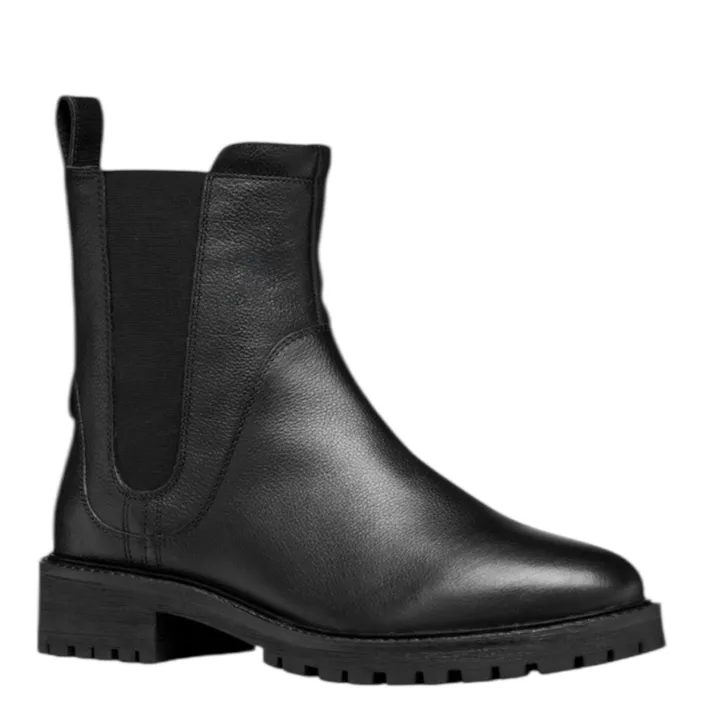 GEOX Respira Hoara Bottines Noir Cuir