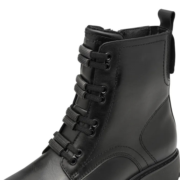 Tamaris Comfort Ankle Boots Black Width G