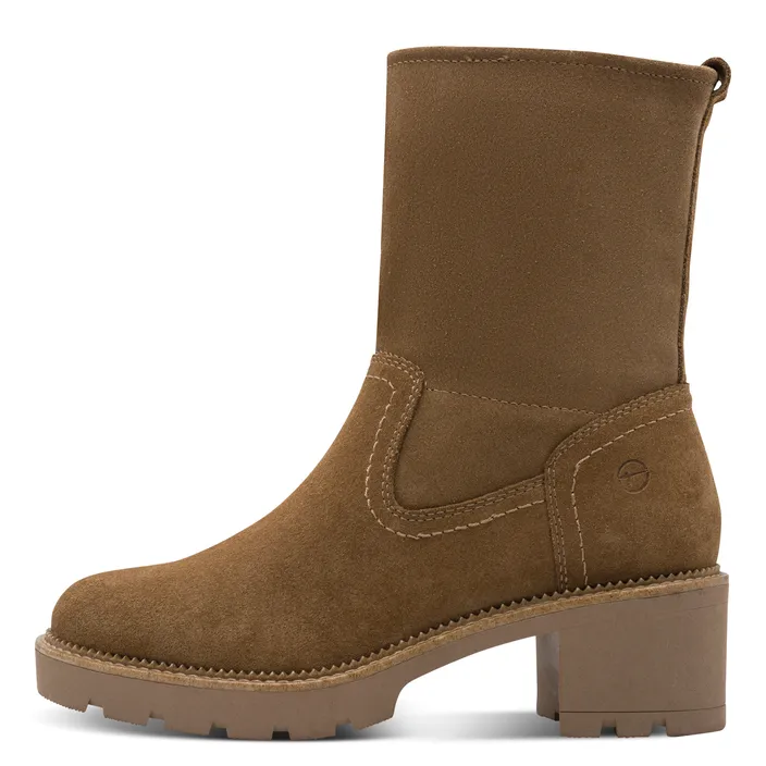 Tamaris Comfort Bottines Beige Cuir