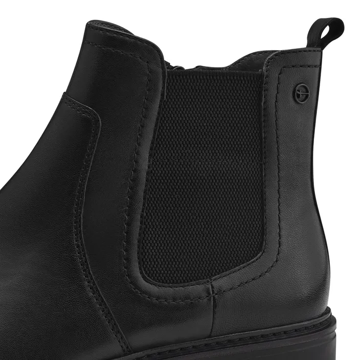 Tamaris Comfort Bottines Cuir Noir