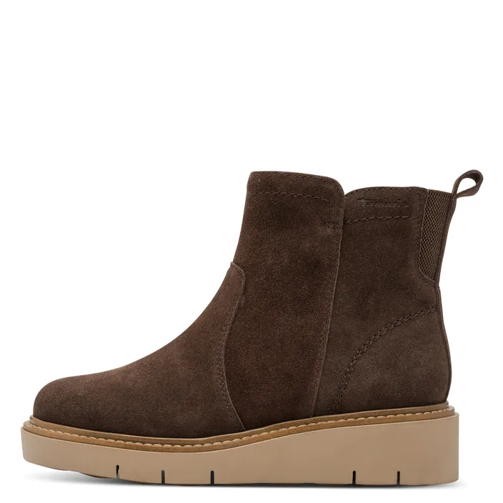 Tamaris Comfort Ankle Boots Brown Leather