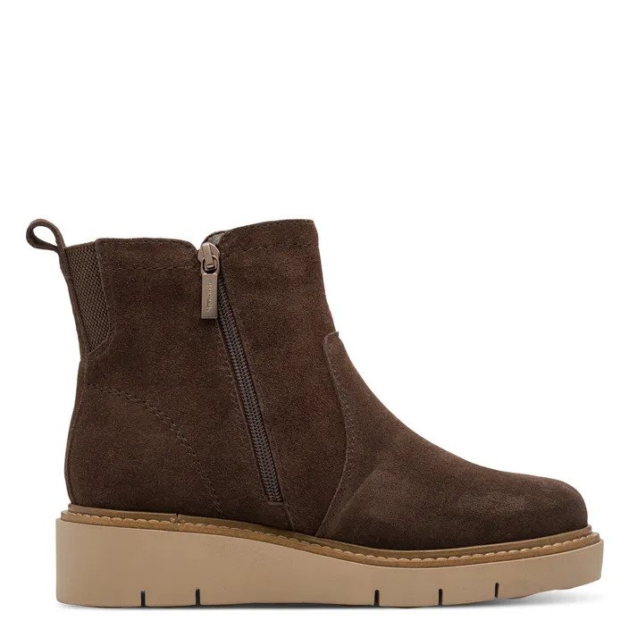 Tamaris Comfort Ankle Boots Brown Leather