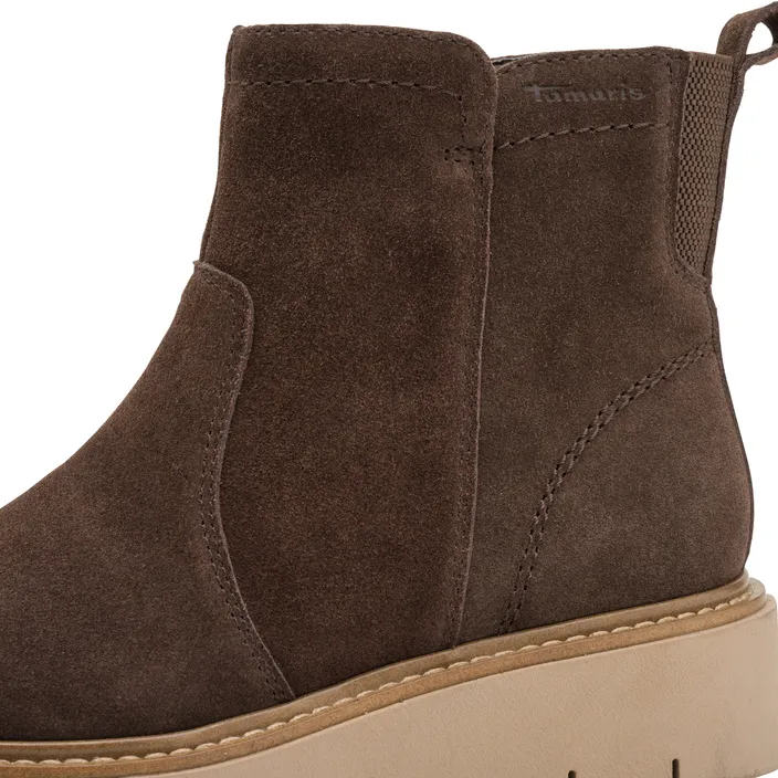 Tamaris Comfort Ankle Boots Brown Leather