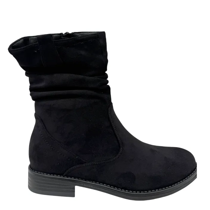 Bottines à talon Noir