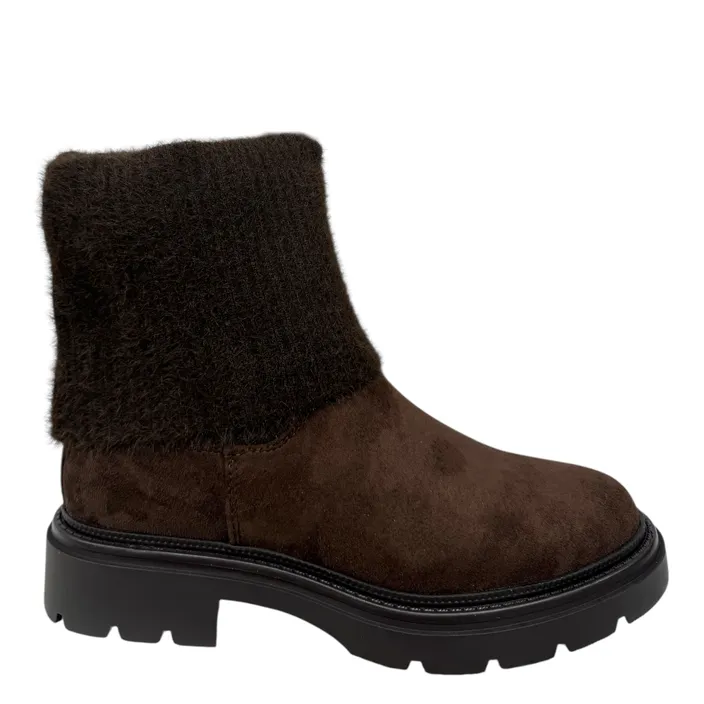 Bottines Brun à Talon
