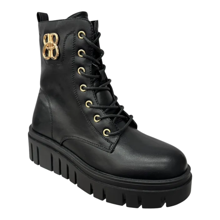 Bottines compensées Noir