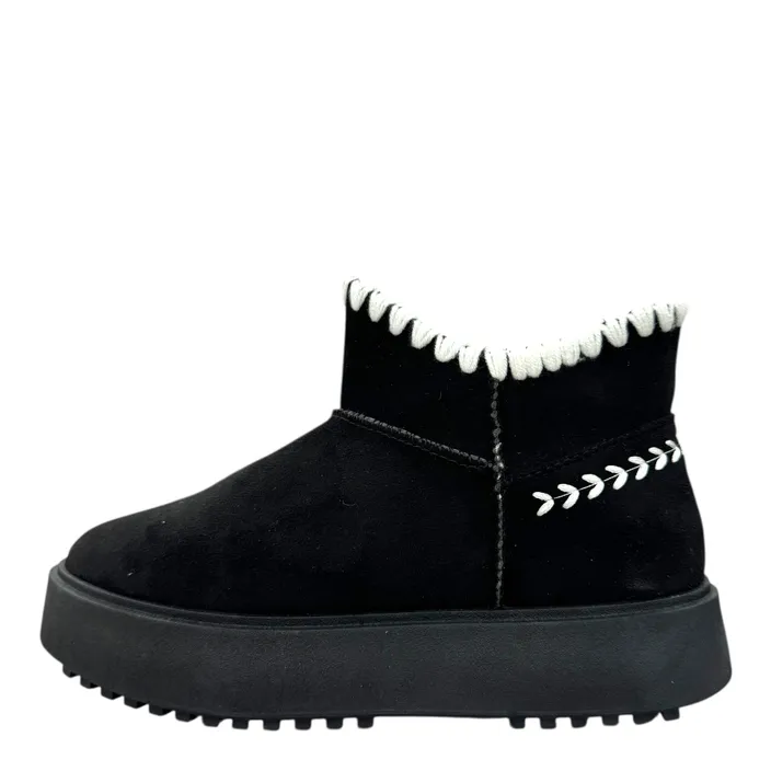Bottines Noir Fourrées