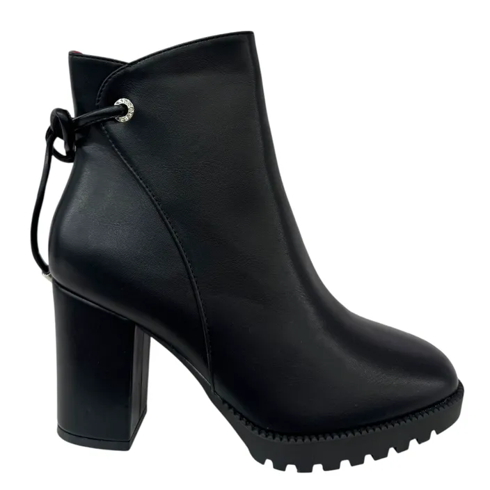 Bottines Noir à Talon