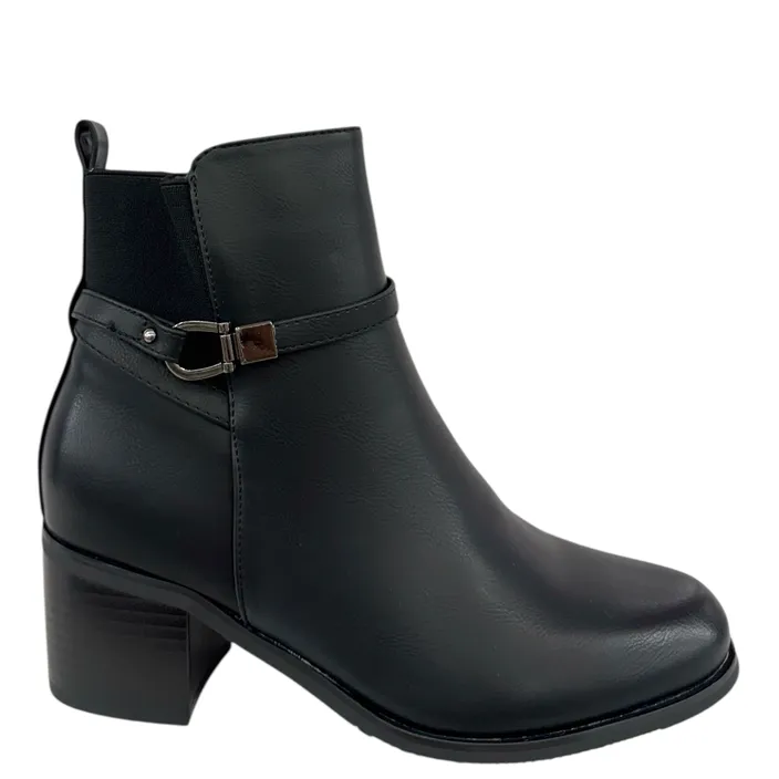 Bottines Noir à Talon