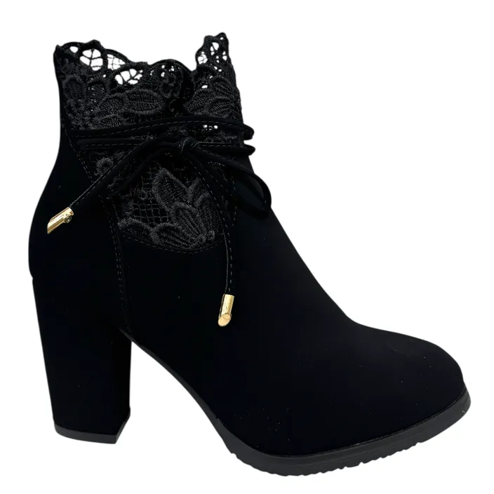 Bottines Noir à Talon