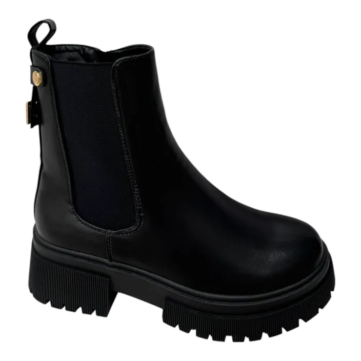 Bottines Noir à Talon